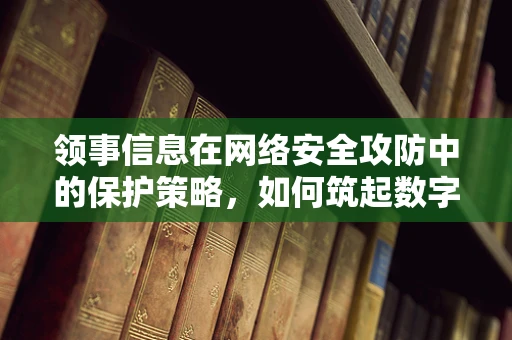 领事信息在网络安全攻防中的保护策略，如何筑起数字领空的安全防线？