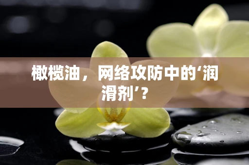 橄榄油，网络攻防中的‘润滑剂’？